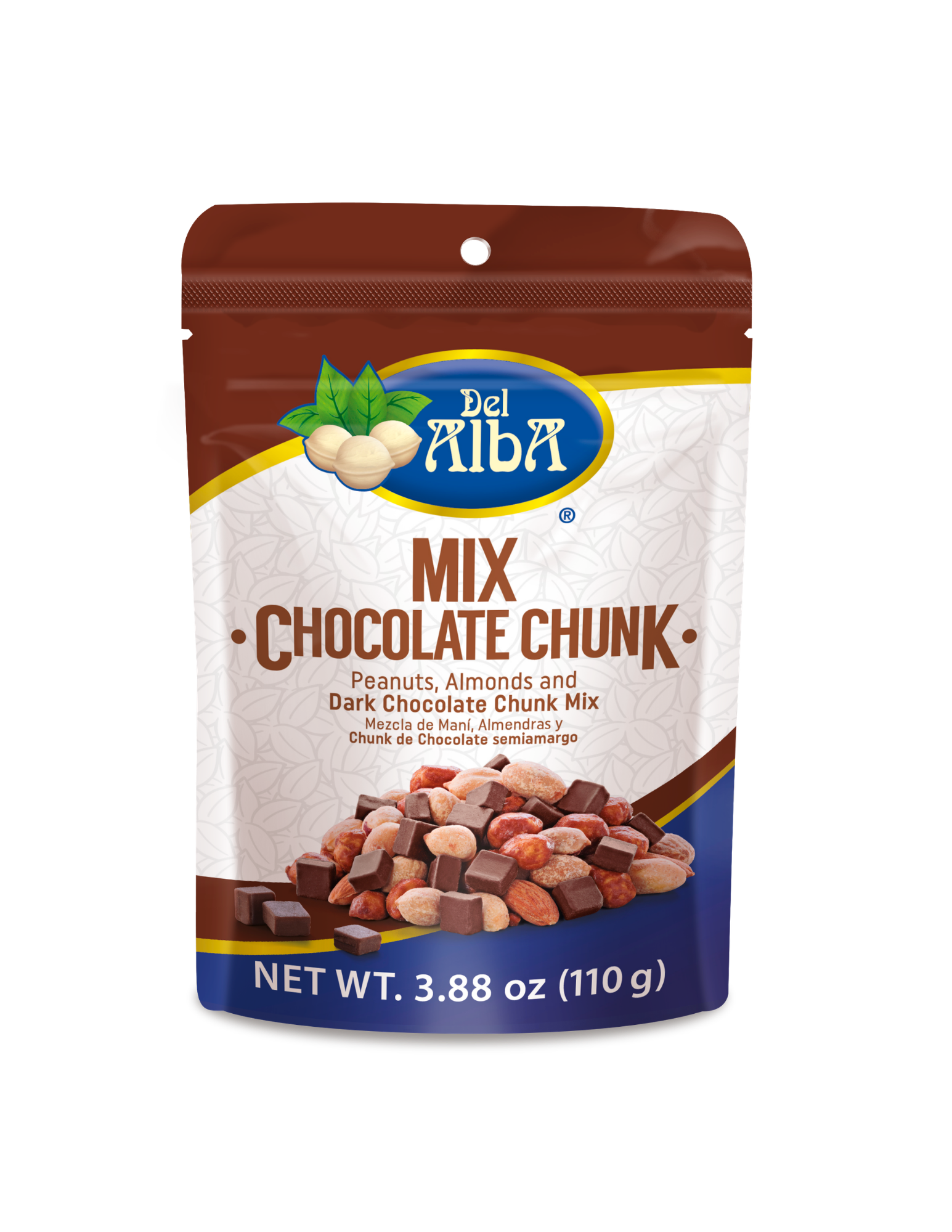 Del Alba - Mix Chocolate Chunk (3.88oz)