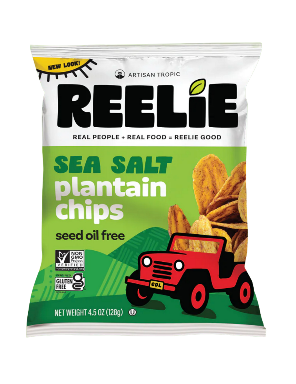 REELIE - Sea Salt Plantain Chips