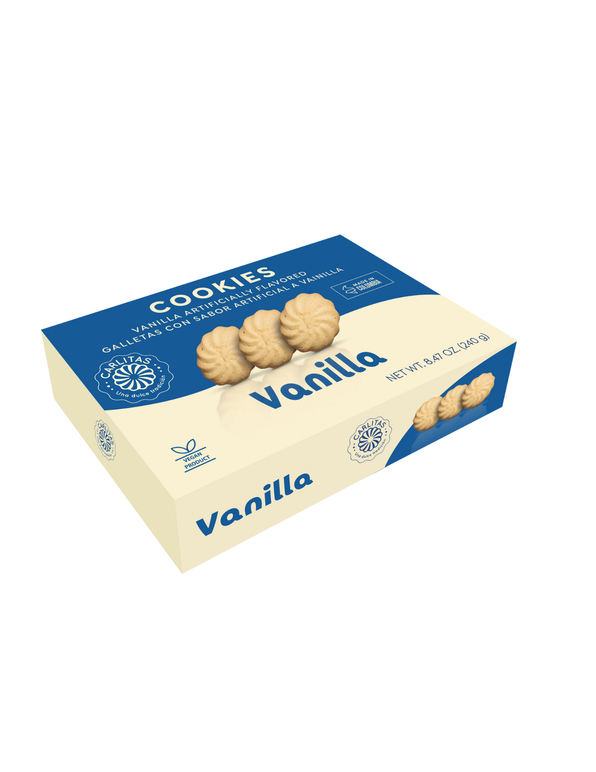 GALLETAS CARLITAS  - Vanilla Cookies (8.47oz)