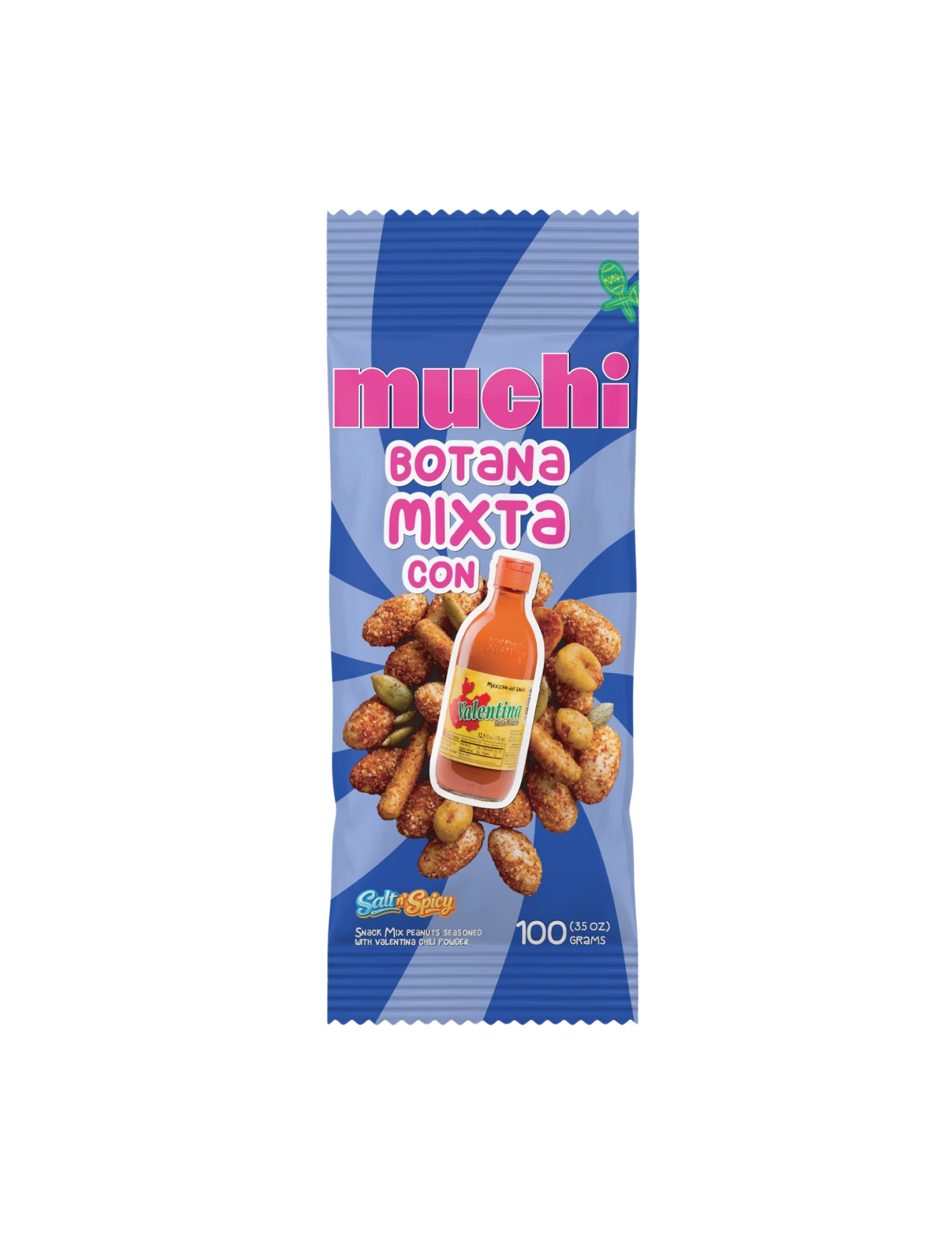 Muchi Botana Mixta Con (Mix Peanuts Seasoned)