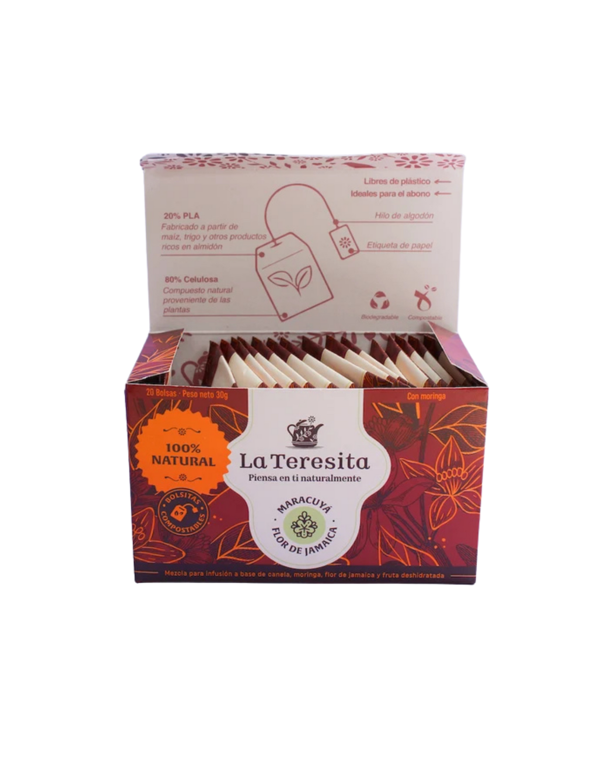 La Teresita - Passion Fruit, Moringa, Hibiscus Flower 