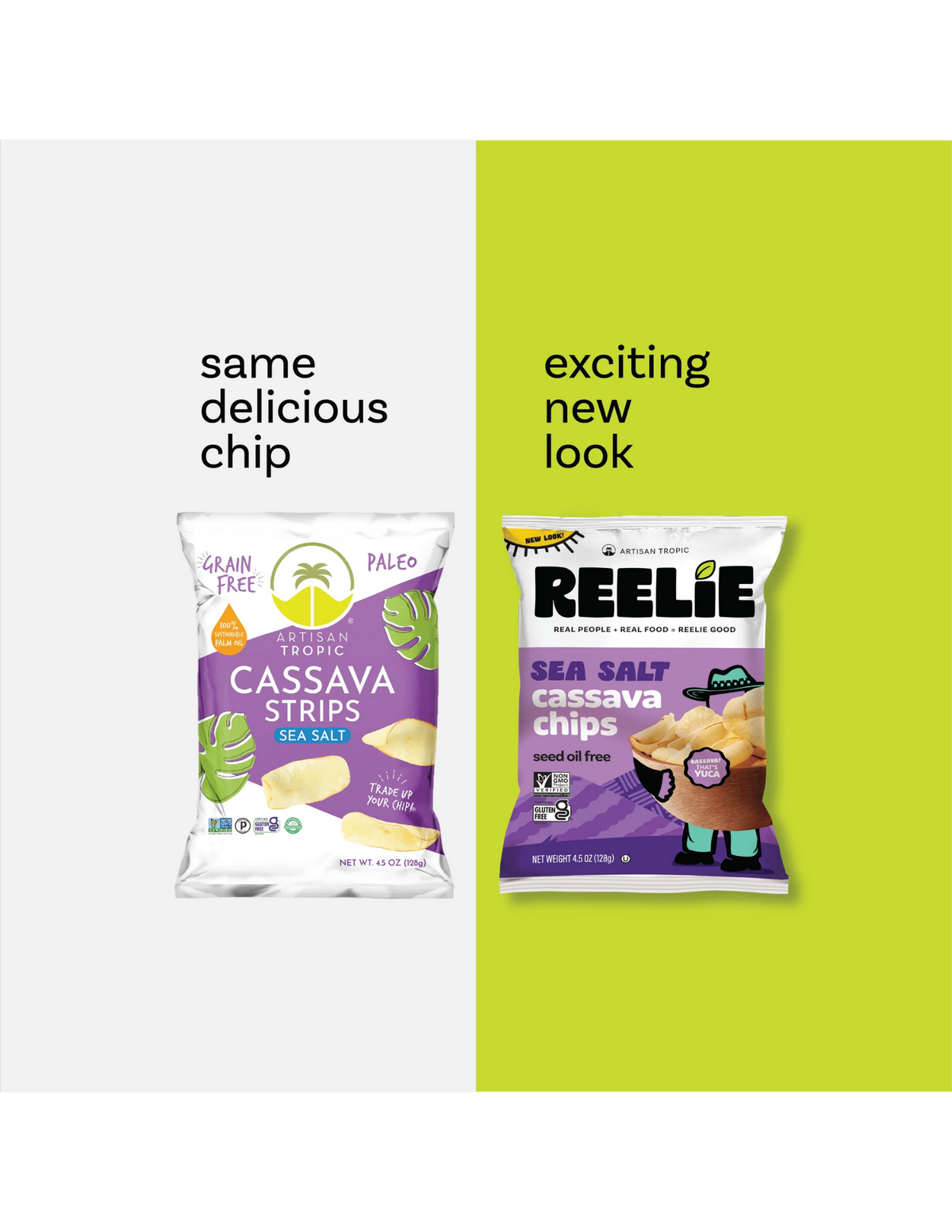 REELIE - Sea Salt Cassava Chips